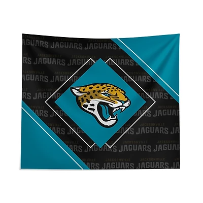 Pegasus Jacksonville Jaguars 51" x 60" Diamond Boxed Wall Tapestry