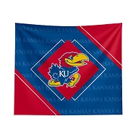Pegasus Kansas Jayhawks 51" x 60" Diamond Boxed Wall Tapestry
