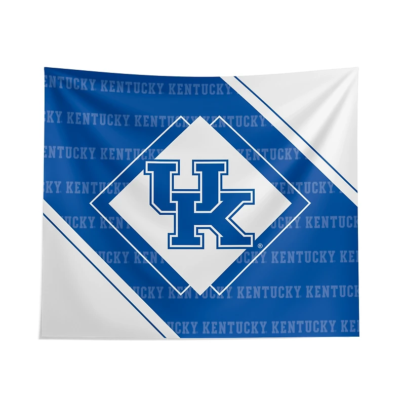 Pegasus Kentucky Wildcats 51" x 60" Diamond Boxed Wall Tapestry