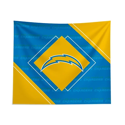 Pegasus Los Angeles Chargers 51" x 60" Diamond Boxed Wall Tapestry