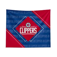 Pegasus LA Clippers 51" x 60" Diamond Boxed Wall Tapestry