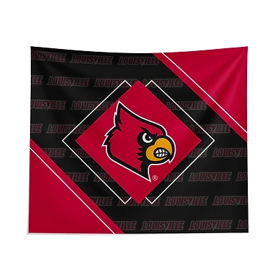 Pegasus Louisville Cardinals 51" x 60" Diamond Boxed Wall Tapestry