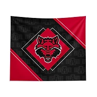Pegasus Arkansas State Red Wolves 51" x 60" Diamond Boxed Wall Tapestry