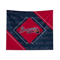 Pegasus Atlanta Braves 51" x 60" Diamond Boxed Wall Tapestry