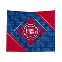 Pegasus Detroit Pistons 51" x 60" Diamond Boxed Wall Tapestry