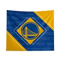 Pegasus Golden State Warriors 51" x 60" Diamond Boxed Wall Tapestry