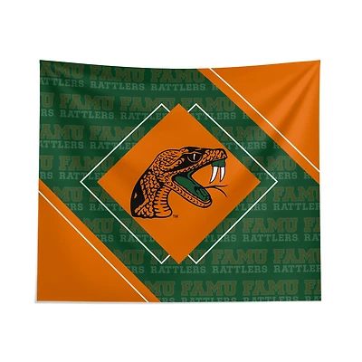Pegasus Florida A&M Rattlers 51" x 60" Diamond Boxed Wall Tapestry
