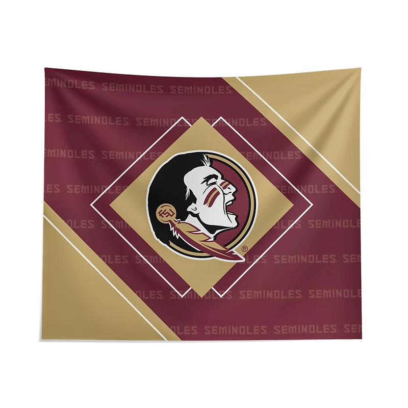 Pegasus Florida State Seminoles 51" x 60" Diamond Boxed Wall Tapestry