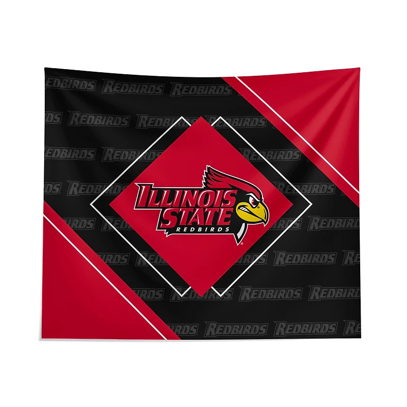 Pegasus Illinois State Redbirds 51" x 60" Diamond Boxed Wall Tapestry