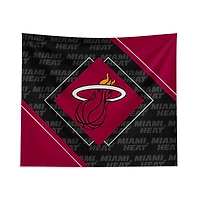 Pegasus Miami Heat 51" x 60" Diamond Boxed Wall Tapestry