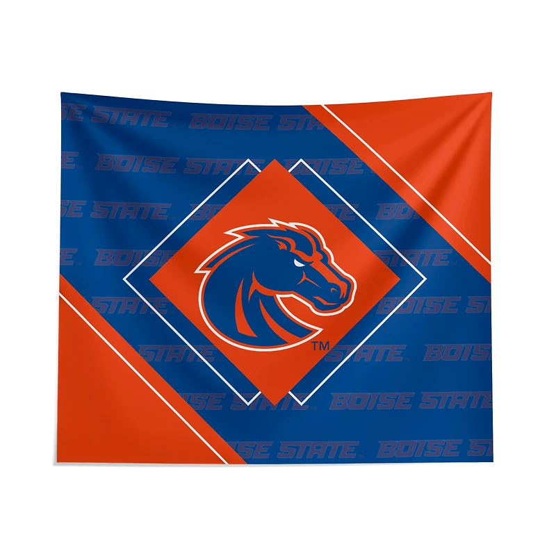 Pegasus Boise State Broncos 51" x 60" Diamond Boxed Wall Tapestry