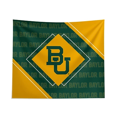 Pegasus Baylor Bears 51" x 60" Diamond Boxed Wall Tapestry