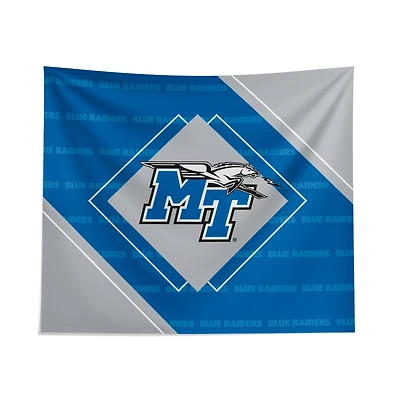Pegasus MTSU Blue Raiders 51" x 60" Diamond Boxed Wall Tapestry