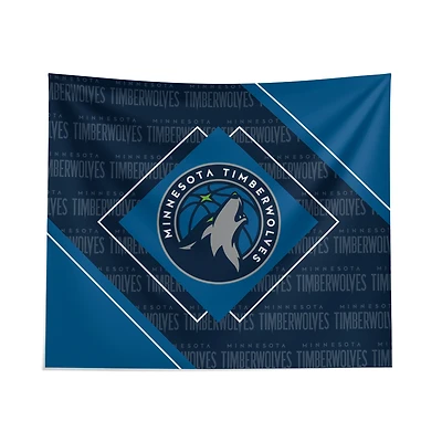 Pegasus Minnesota Timberwolves 51" x 60" Diamond Boxed Wall Tapestry