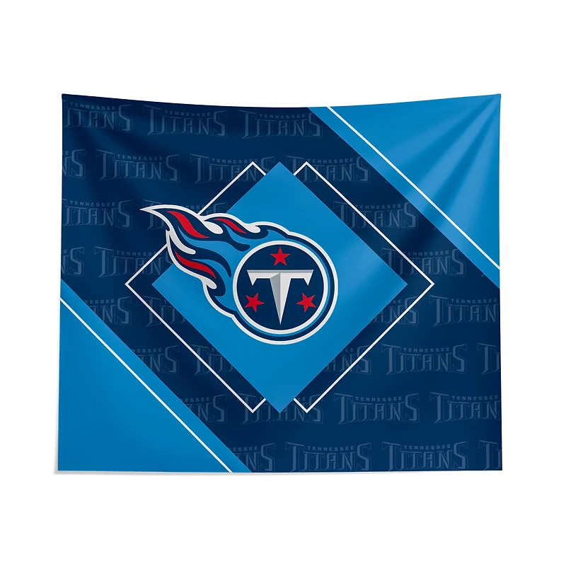 Pegasus Tennessee Titans 51" x 60" Diamond Boxed Wall Tapestry