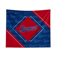 Pegasus Texas Rangers 51" x 60" Diamond Boxed Wall Tapestry