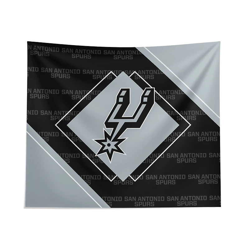Pegasus San Antonio Spurs 51" x 60" Diamond Boxed Wall Tapestry