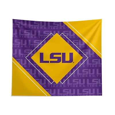 Pegasus LSU Tigers 51" x 60" Diamond Boxed Wall Tapestry