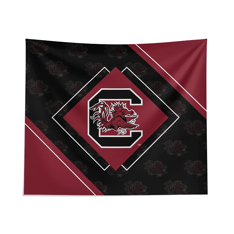 Pegasus South Carolina Gamecocks 51" x 60" Diamond Boxed Wall Tapestry
