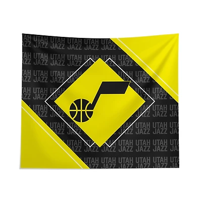 Pegasus Utah Jazz 51" x 60" Diamond Boxed Wall Tapestry