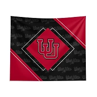 Pegasus Utah Utes 51" x 60" Diamond Boxed Wall Tapestry