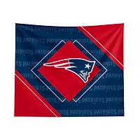 Pegasus New England Patriots 51" x 60" Diamond Boxed Wall Tapestry