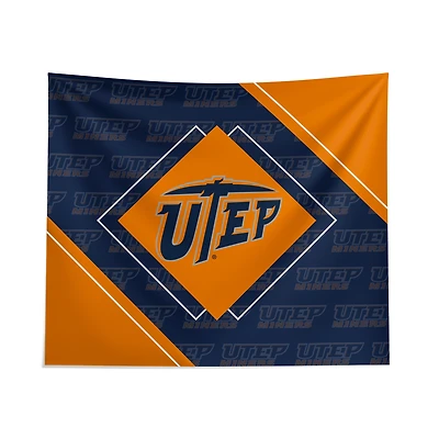 Pegasus UTEP Miners 51" x 60" Diamond Boxed Wall Tapestry