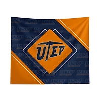 Pegasus UTEP Miners 51" x 60" Diamond Boxed Wall Tapestry