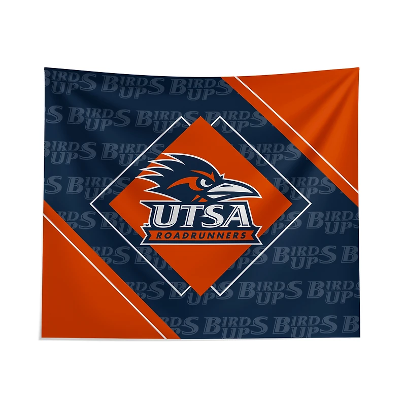 Pegasus UTSA Roadrunners 51" x 60" Diamond Boxed Wall Tapestry
