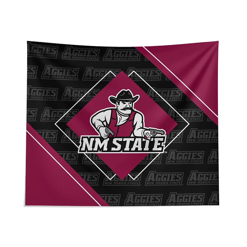 Pegasus New Mexico State Aggies 51" x 60" Diamond Boxed Wall Tapestry