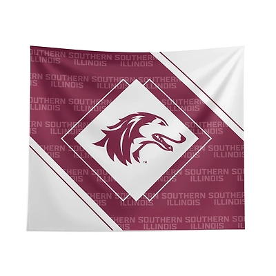 Pegasus Southern Illinois Salukis 51" x 60" Diamond Boxed Wall Tapestry