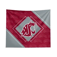 Pegasus Washington State Cougars 51" x 60" Diamond Boxed Wall Tapestry