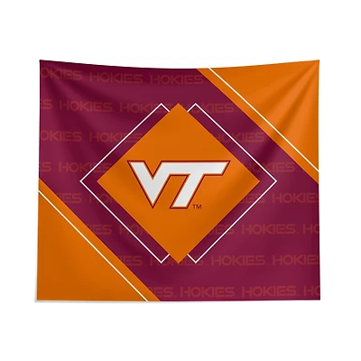 Pegasus Virginia Tech Hokies 51" x 60" Diamond Boxed Wall Tapestry