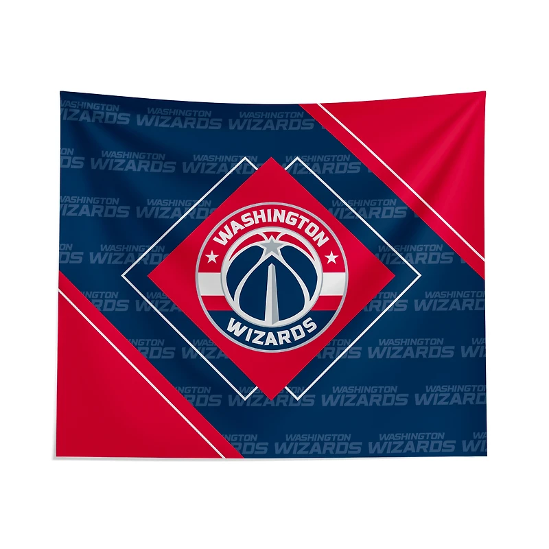 Pegasus Washington Wizards 51" x 60" Diamond Boxed Wall Tapestry