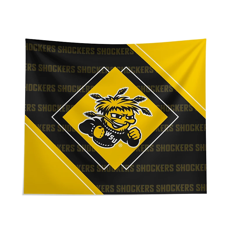 Pegasus Wichita State Shockers 51" x 60" Diamond Boxed Wall Tapestry