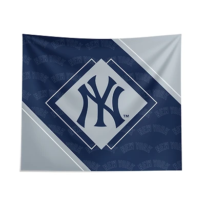 Pegasus New York Yankees 51" x 60" Diamond Boxed Wall Tapestry