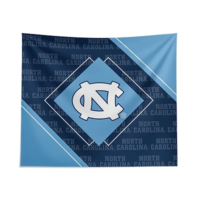 Pegasus North Carolina Tar Heels 51" x 60" Diamond Boxed Wall Tapestry