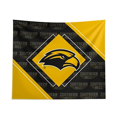Pegasus Southern Miss Golden Eagles 51" x 60" Diamond Boxed Wall Tapestry
