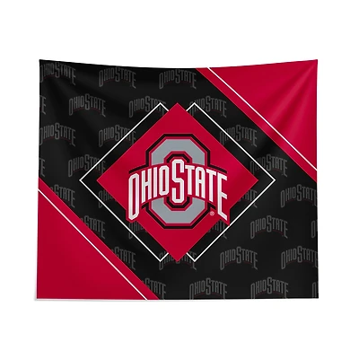 Pegasus Ohio State Buckeyes 51" x 60" Diamond Boxed Wall Tapestry