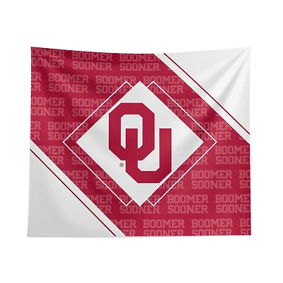Pegasus Oklahoma Sooners 51" x 60" Diamond Boxed Wall Tapestry