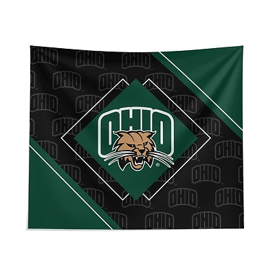 Pegasus Ohio Bobcats 51" x 60" Diamond Boxed Wall Tapestry