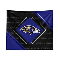 Pegasus Baltimore Ravens 51" x 60" Diamond Boxed Wall Tapestry