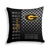 Pegasus Grambling Tigers 18" x 18" Script Dot Fade Personalized Decor Pillow