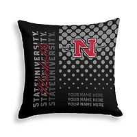 Pegasus Nicholls State Colonels 18" x 18" Script Dot Fade Personalized Decor Pillow