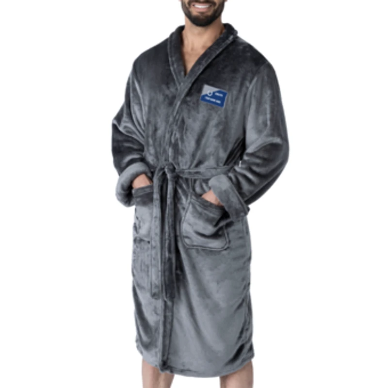Unisex The Northwest Group Gray Indianapolis Colts Snipe Personalized Robe