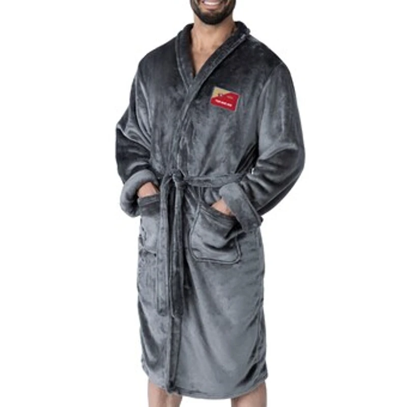 Unisex The Northwest Group Gray San Francisco 49ers Snipe Personalized Robe