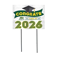 Arkansas Tech 18" x 24" 2026 Grad Yard Sign with Stakes