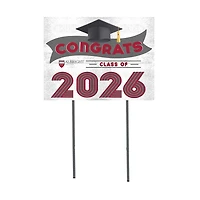 Albright Lions 18" x 24" 2026 Grad Yard Sign with Stakes