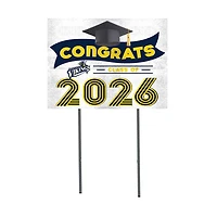 Augustana Vikings 18" x 24" 2026 Grad Yard Sign with Stakes