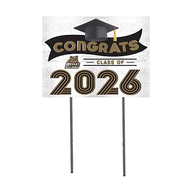 Bryant Bulldogs 18" x 24" 2026 Grad Yard Sign with Stakes